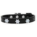 Pet Pal Snowflake Widget Dog CollarBlack Size 12 PE867371